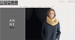 Desktop Screenshot of annewilli.com